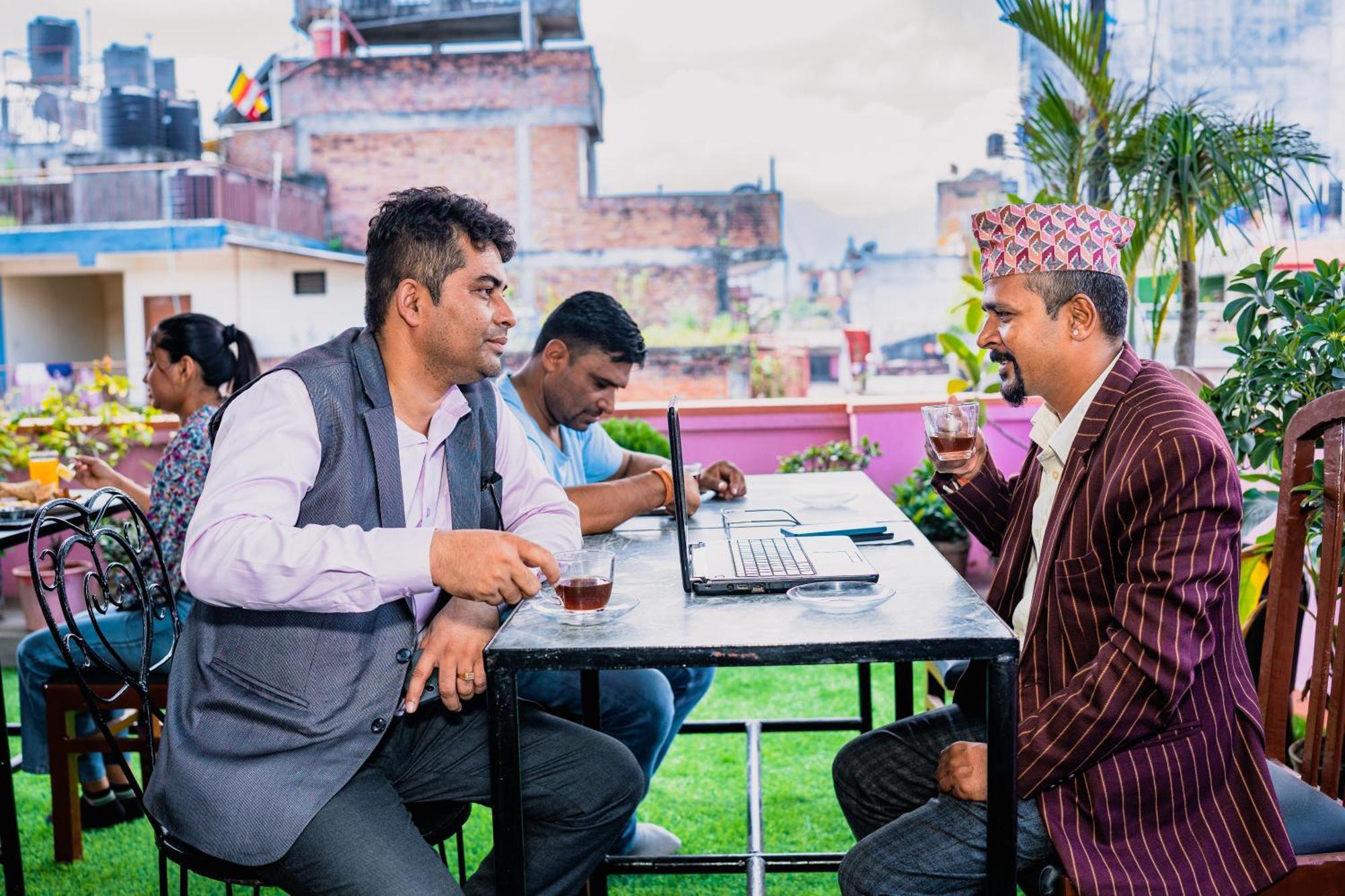 Karma Travellers Home Kathmandu Bagian luar foto